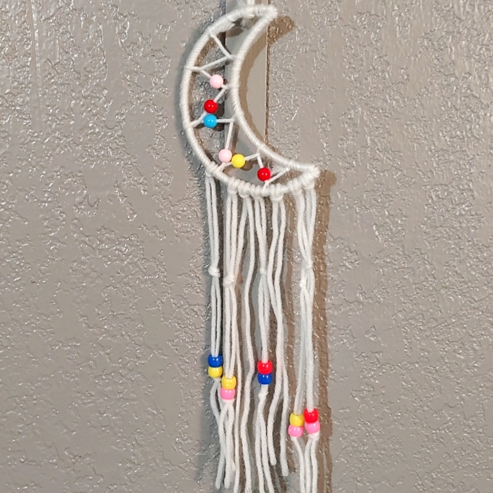 Bead Moon Dreamcatcher - Picture 1 of 5